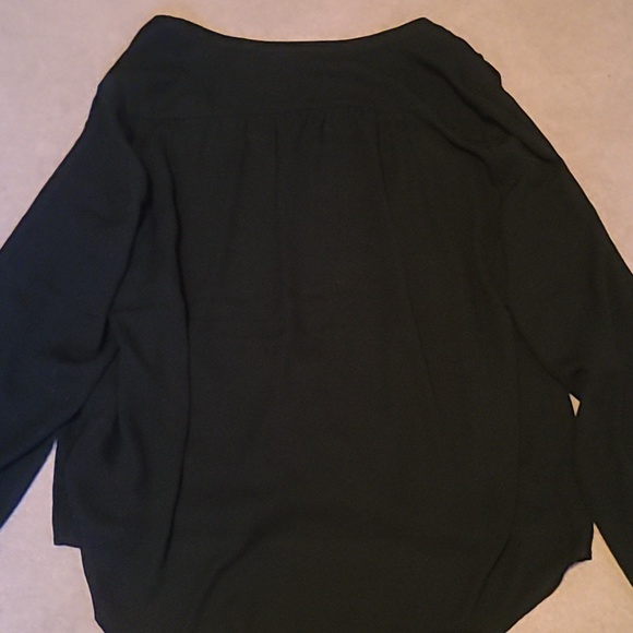 Ricki's black pullover blouse, size 12, like new. - Picture 3 of 3